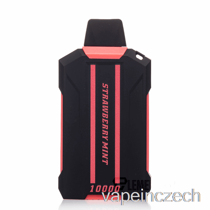 Posh Xtron 10000 Jednorázový Jahodově Mátový Vape Bez Nikotinu